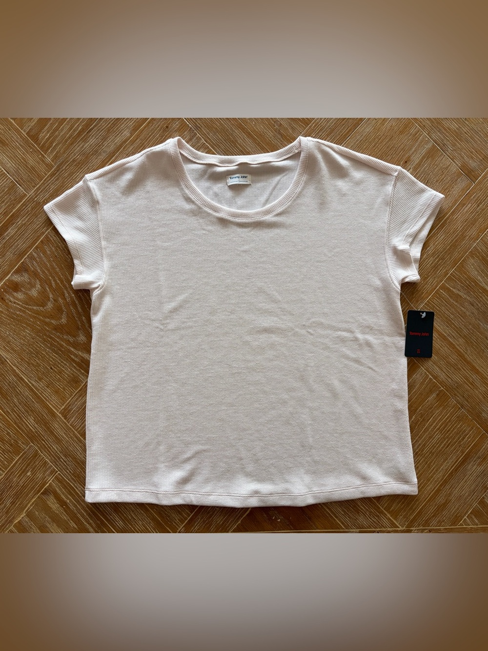 NWT Tommy John Waffle Knit Lounge Tee
